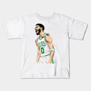 Jayson Tatum Boston Celtics Kids T-Shirt